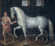 Jacob de Gheyn II Spanish Warhorse captured at the Battle of Nieuwpoort. Sweden oil painting artist
